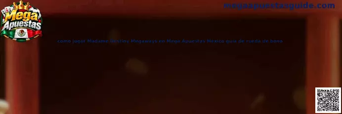 Imagen ilustrativa de Madame Destiny Megaways para conocer los carretes, símbolos y funciones de bono