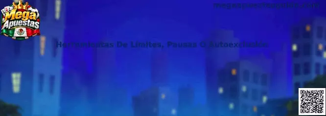 Herramientas De Límites, Pausas O Autoexclusión Mega Apuestas