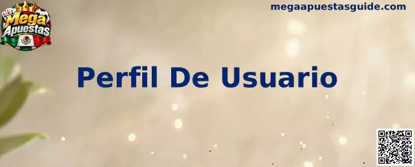 Perfil De Usuario Mega Apuestas