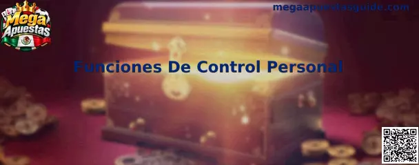 Guía sobre funciones de control personal y herramientas para una actividad de juego responsable